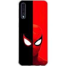 Dali Design Samsung Galaxy A70 Uyumlu Şeffaf Kılıf Spider-Man 2 Tasarımlı