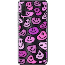 Dali Design Xiaomi Mi 9 Lite Uyumlu Şeffaf Kılıf Wallpaper 7 Tasarımlı