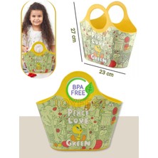 About The Perfect Renkli Çok Amaçlı Sarı Çocuk Çantası, Günlük ve Plaj Kullanımı, Eğlenceli Tasarım