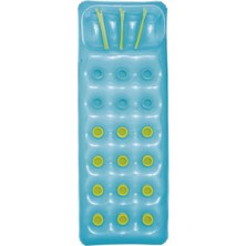 Renkli Bardaklı Deniz Yatağı - Mavi, Keyifli Plaj Deneyimi Için Ideal Seçim