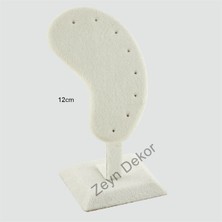 About The Perfect Şık Kulak Küpe Tutucu, Krem Renk, Güzel ve Pratik Tasarım