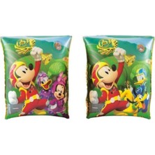 Renkli Mickey Çocuk Kolluk 3-6 Yaş, Eğlenceli ve Güvenli Deniz ve Havuz Oyunu