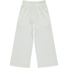 Civil Girls Kız Çocuk Pantolon 6-9 Yaş Ekru