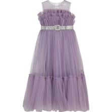 Civil Girls Kız Çocuk Abiye 6-9 Yaş Lila