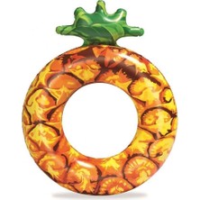 Renkli Ananas Desenli Deniz Şişi, Yaz Tatili Için Eğlenceli ve Renkli Tasarım