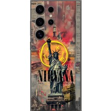 Dali Design Samsung Galaxy S24 Ultra Uyumlu Şeffaf Kılıf Aesthetic 3 Tasarımlı