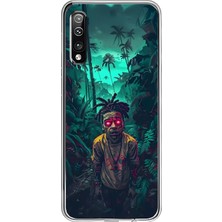 Dali Design Samsung Galaxy A50 Uyumlu Şeffaf Kılıf Aesthetic 7 Tasarımlı