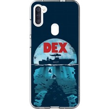 Dali Design Samsung Galaxy A11 Uyumlu Şeffaf Kılıf Dexter Tasarımlı