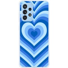 Dali Design Samsung Galaxy A52 Uyumlu Şeffaf Kılıf Kalp 4 Tasarımlı