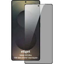 Samsung Galaxy S25 Ultra ”ESD ANTI-STATIC” Gizli Hayalet Cam Ekran Koruyucu