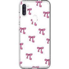 Dali Design Samsung Galaxy A11 Uyumlu Şeffaf Kılıf Kurdele 3 Tasarımlı