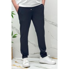 Erkek Slim Fit Keten Pantolon Premium Kalite Dar Kesim