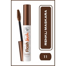 Golden Rose Flash Lash Colored Mascara - 11 Chocolate - Renkli Maskara