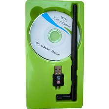 1200 Mbps 2.4 Ghz USB 2.0 Wifi Adapter 5 Dbı Antenli Wifi Adapter