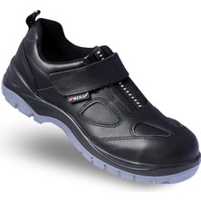 Mekap 155 Policap S2 Kompozit Burun Iş Ayakkabısı | Siyah Deri, Hafif ve Dayanıklı