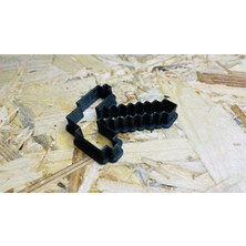 3 Adet Blok Dünyası Kazma Kurabiye Kalıbı – Oyun Dünyasını Mutfağınıza Taşıyın