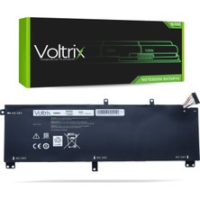 Voltrix Dell Xps 15 9530 I7-13700H Uyumlu Notebook Batarya - Pil (Ver.1 6hücre)