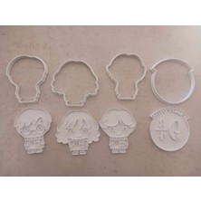 Harry Potter Kurabiye Kalıbı ve Damga Seti – Sihirli Tasarımlar