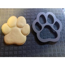 Pati Şeklinde Kurabiye Kalıbı 3 Adet – Sevimli ve Pratik Tasarım