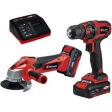 Şarjlı Taşlama ve Matkap Seti - 18 Parça, Güç ve Çok Yönlülük Için Tasarlandı