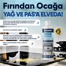 Evonox Clean Seramik Cam Ocak Yüzey Temizleyici Krem 200 ml