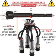 Melasty İga Uzun Meme Lastiği (Silikon Memelik - 4 lü Paket)