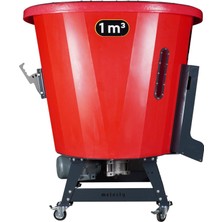 Melasty Yem Karma Makinesi 1 Metre Küp (220V - 50Hz - 3Kw - 4Hp)