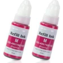 Canon GI490 Kırmızı Muadil Mürekkep 70 Ml.