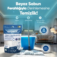 Evonox Clean Yüzey Temizleyici Akıllı Kapsül Beyaz Sabun Kokulu