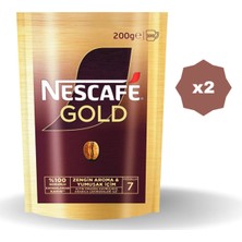 Nescafe Gold Poşet 200 gr - (2 Adet)