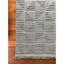 Soft Home Store Lisa Iskandinav Desenli Makine Halısı 1062-ANTRASIT