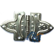 Yonca Menteşe - Küçük 17X32 Mm, Nikel, 100 Adet