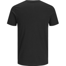 Jack & Jones Bisiklet Yaka Logolu Tişört-Corplogo