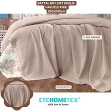ETEHOMETEX Havuzlu Pike Çift Kişilik 220X240CM