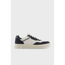 Armani Exchage Logolu Süet Karışımlı Sneaker Ayakkabı Erkek Ayakkabı XUX254 XV950 U388