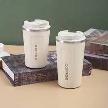 Shuijingfang 510ML Paslanmaz Çelik Kahve Kupası Seyahat Termal Kupa Sızdırmaz Termos Şişe Çay Kahve Kupası Ofis Iş Stili Termos (Yurt Dışından)