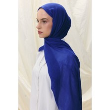 Lilyum Morcivert Saçak Püsküllü Pamuklu Şal