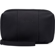 Derimod D-Pack Erkek Siyah Mini El Çantası 25SBD30336F