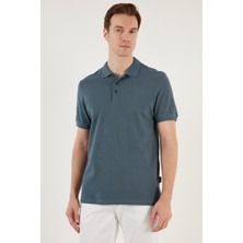 Buratti Pamuklu Regular Fit Düğmeli Polo Yaka 4'lü Paket T Shirt Erkek Polo Yaka T Shirt 590211827S4