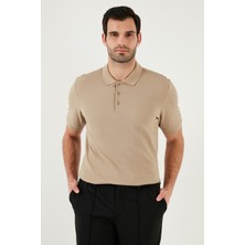 Buratti Pamuklu Regular Fit Düğmeli Polo Yaka 4'lü Paket T Shirt Erkek Polo Yaka T Shirt 590211827S4