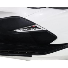 Gp Kompozit Honda Pcx 125  150 2018-2020 Uyumlu Ayak Yan Pad Beyaz