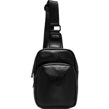 Derimod Erkek Siyah Mini Çapraz Çanta 25SBD300518