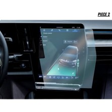 Renault Austral 2025 Hayalet Gösterge ve Navigasyon Multimedya Uyumlu Set Nano Ekran Koruyucu