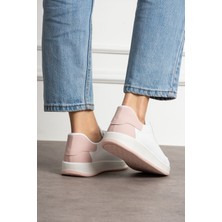 Beyaz Pudra Kadın Sneaker AIR22