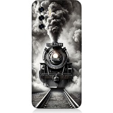 Reeder P13 Blue 2022 Uyumlu Buharlı Trenin Güç Yolu  Desenli Silikon Kılıf