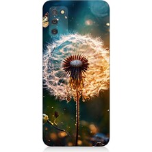 Samsung Galaxy A03S Uyumlu Karanlıkta Uçan Karahindiba  Desenli Silikon Kılıf