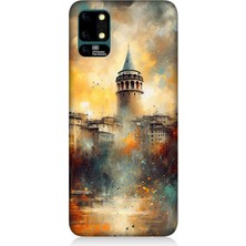 Reeder S19 Max Uyumlu Galata'da Sisli Gün  Desenli Silikon Kılıf