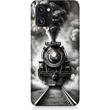 Reeder S19 Max Pro Uyumlu Buharlı Trenin Güç Yolu  Desenli Silikon Kılıf