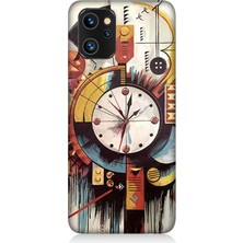 Reeder S19 Max Pro Uyumlu Saatlerde Renkli Zamanlar  Desenli Silikon Kılıf