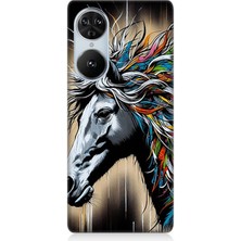 Reeder S19 Max Pro S Edge Uyumlu Renk Patlamalı At  Desenli Silikon Kılıf